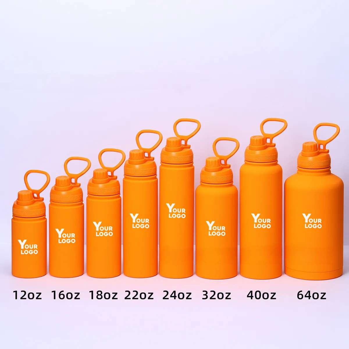 Orange Stainless Steel Insulated Tumbler