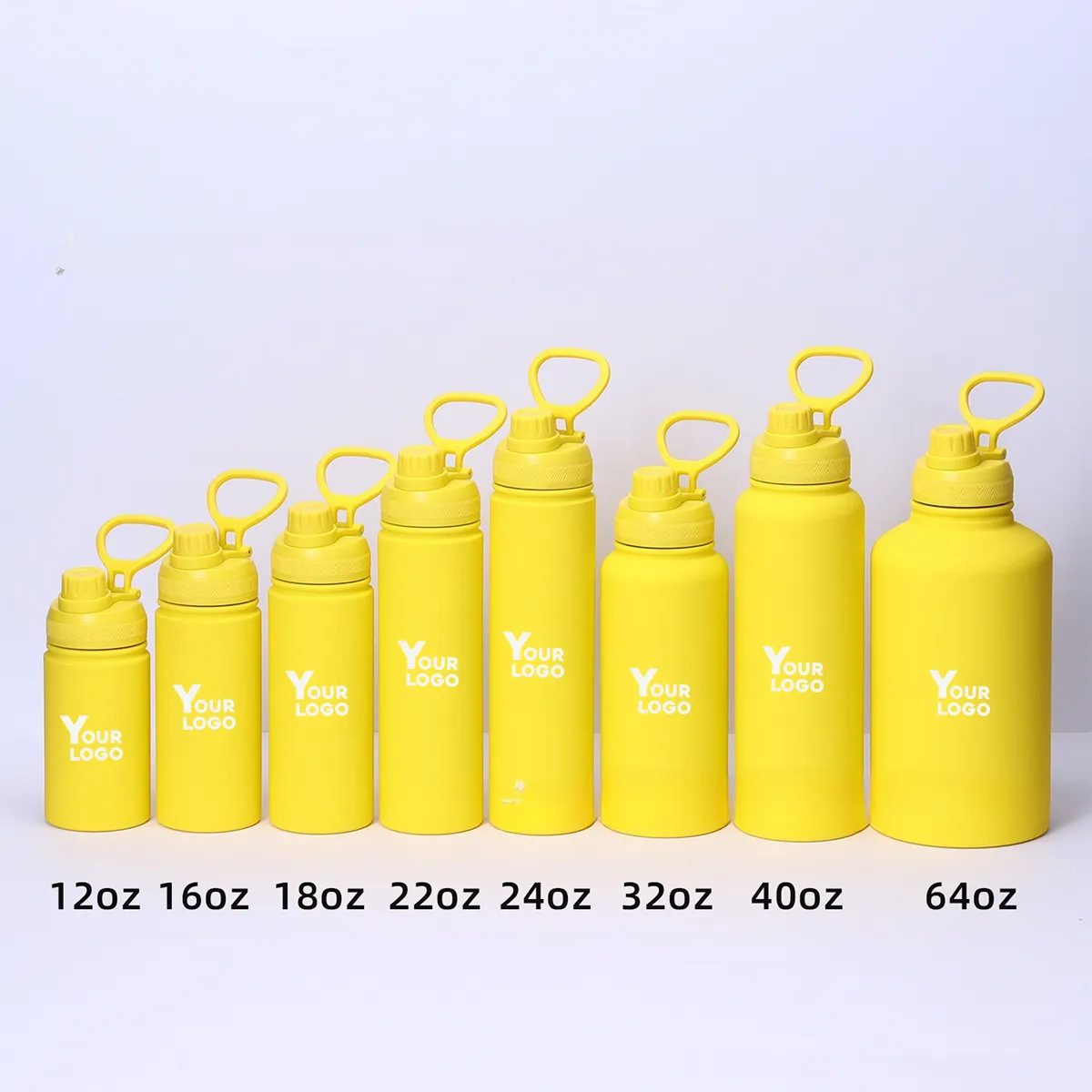 Yellow Stainless Steel Insulated Tumbler