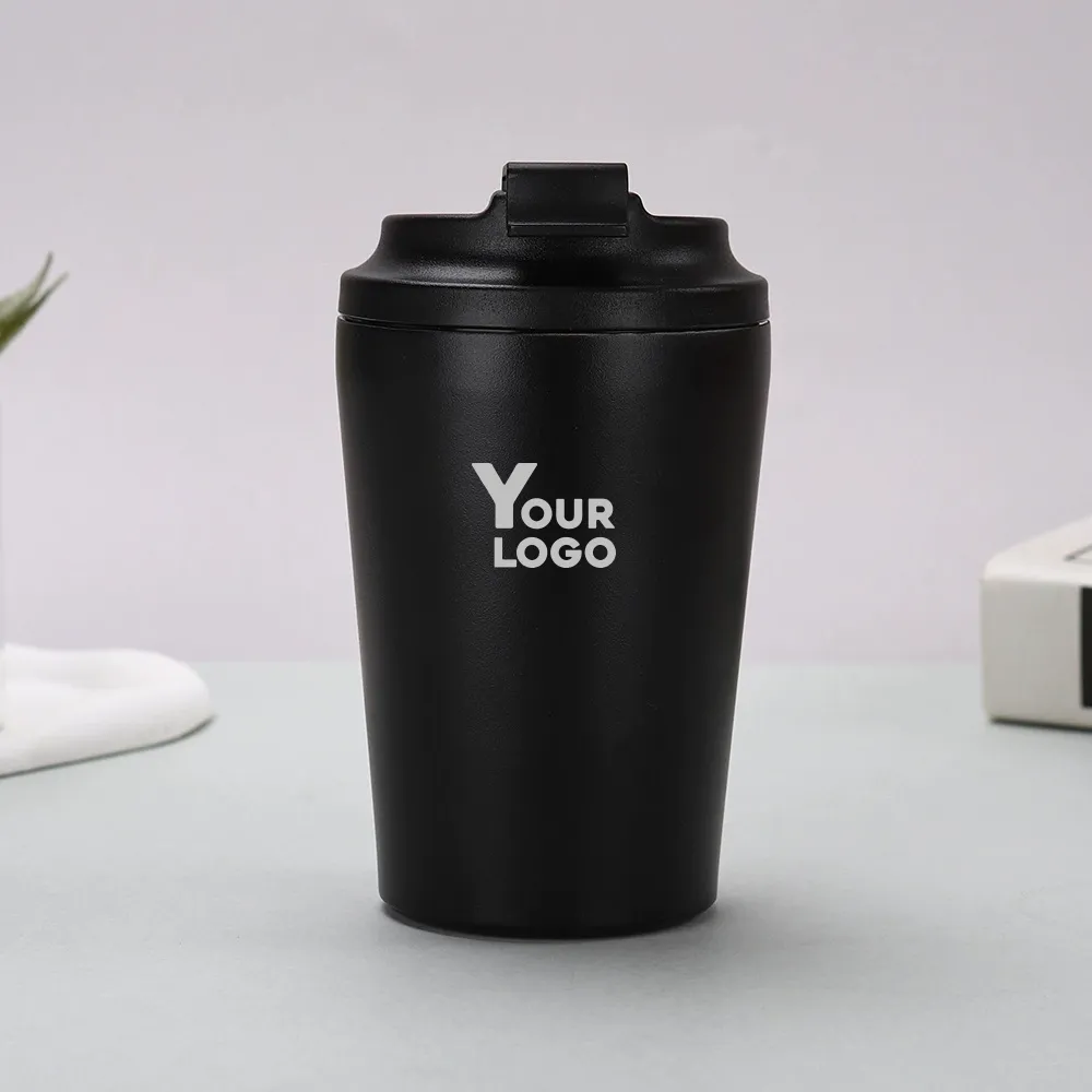 Black Mug Stainless Steel Insulated Custom Logo