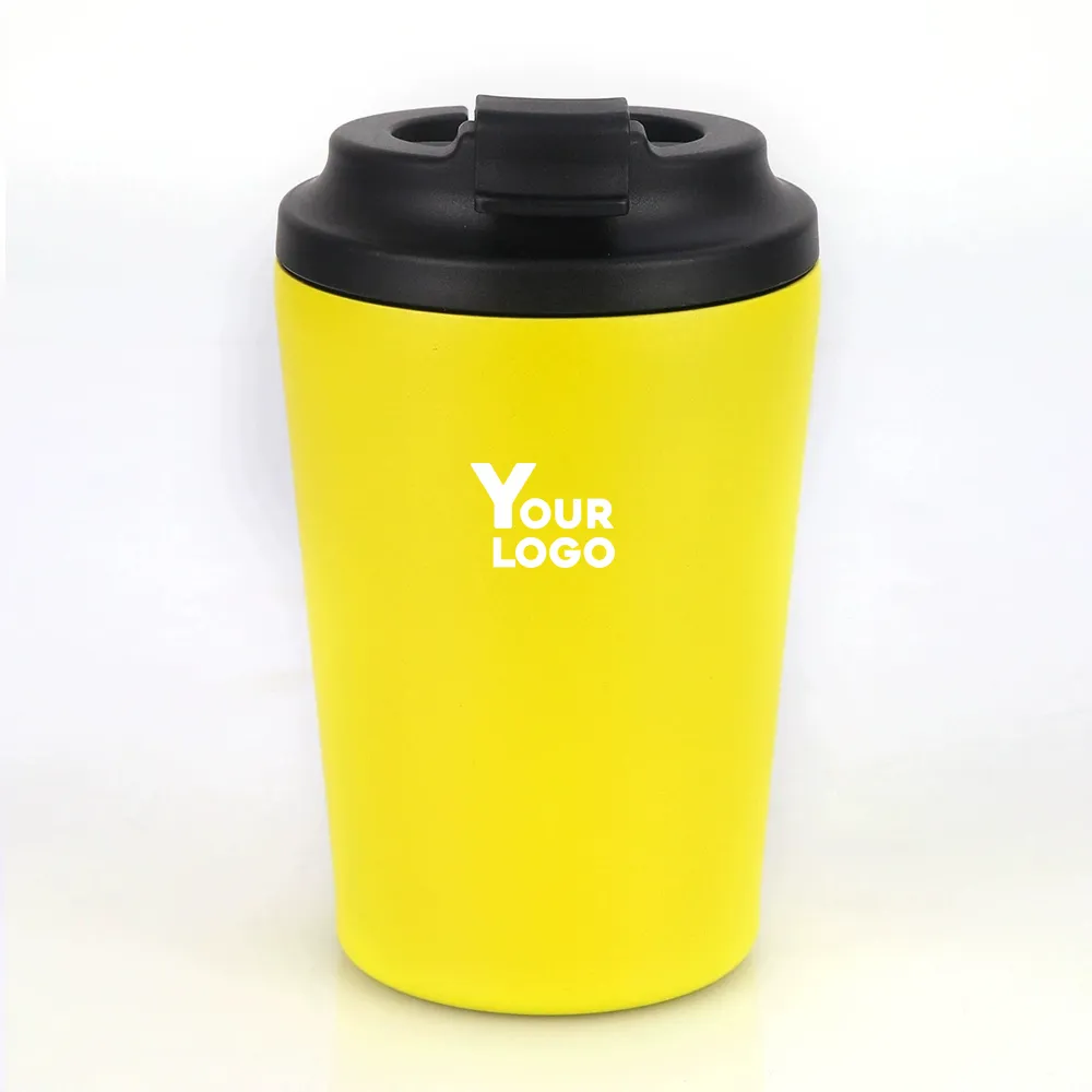 Yellow Mug Stainless Steel Insulated Custom Logo