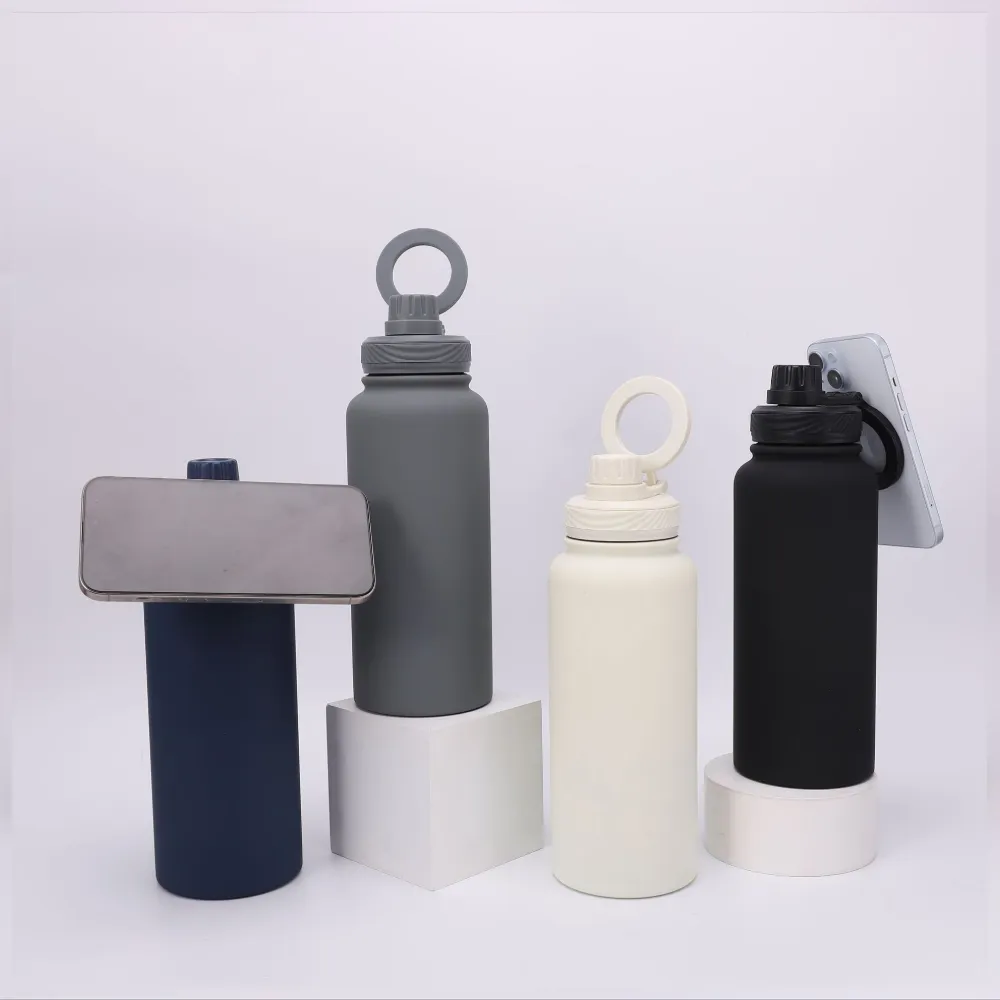 Magnetic Phone Stand Insulated Mug - Image 2