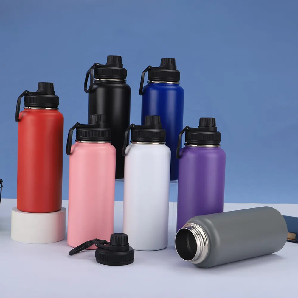 White Stainless Steel Insulated Tumbler - Image 2