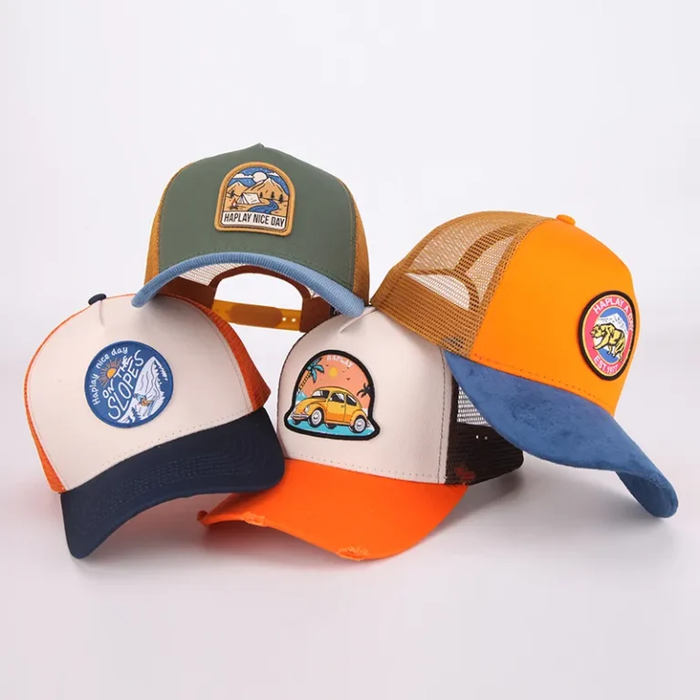 Custom logo baseball cap with embroidery