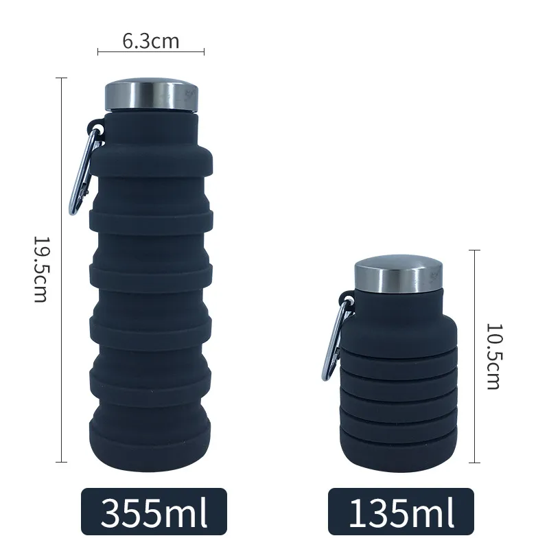 Collapsible Silicone Water Cup - Image 2