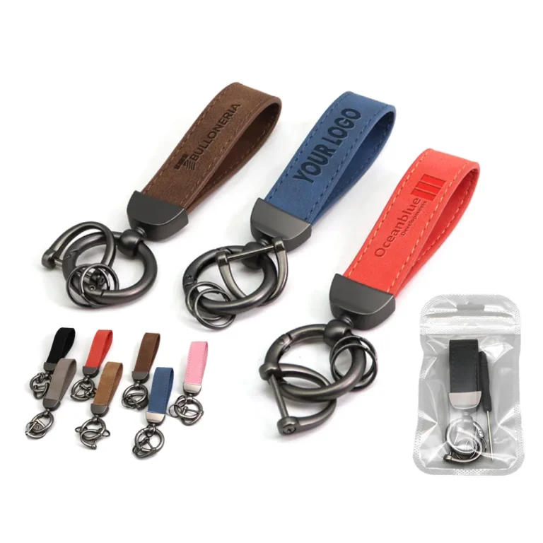 PU Leather Keyring for Corporate Gifts