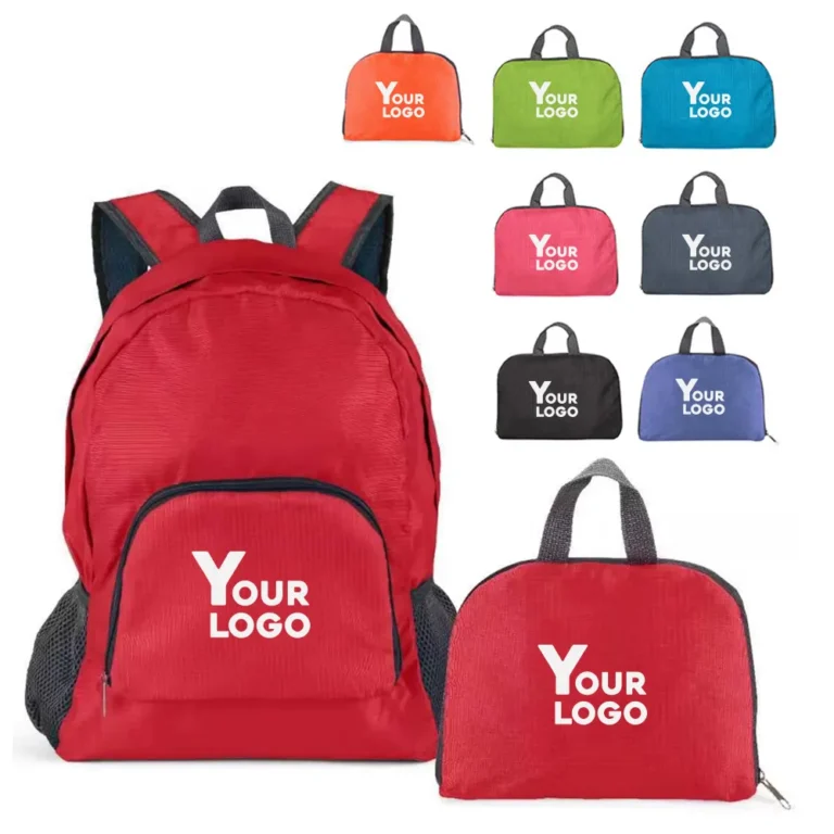 Lightweight Folding Backpack for Events & Giveaways