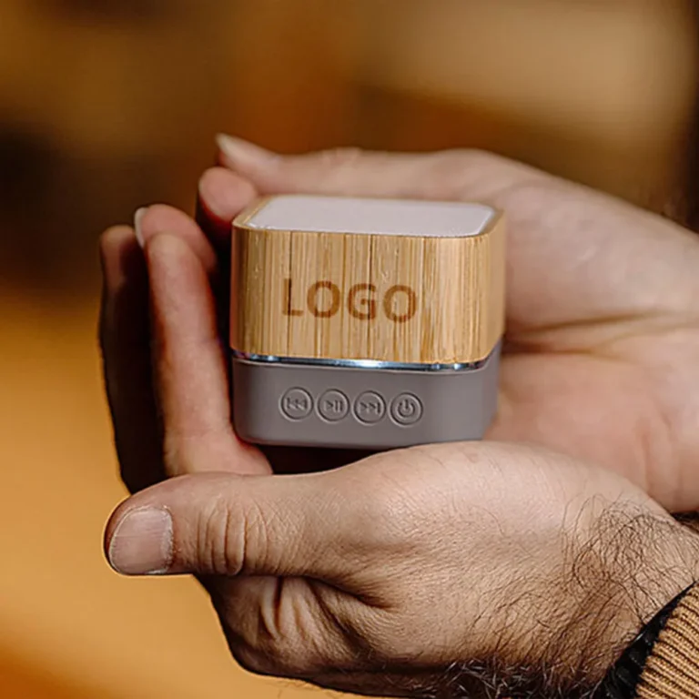 Eco-Friendly Bamboo Wireless Custom Speaker