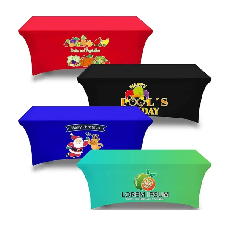 Custom advertising tablecloth