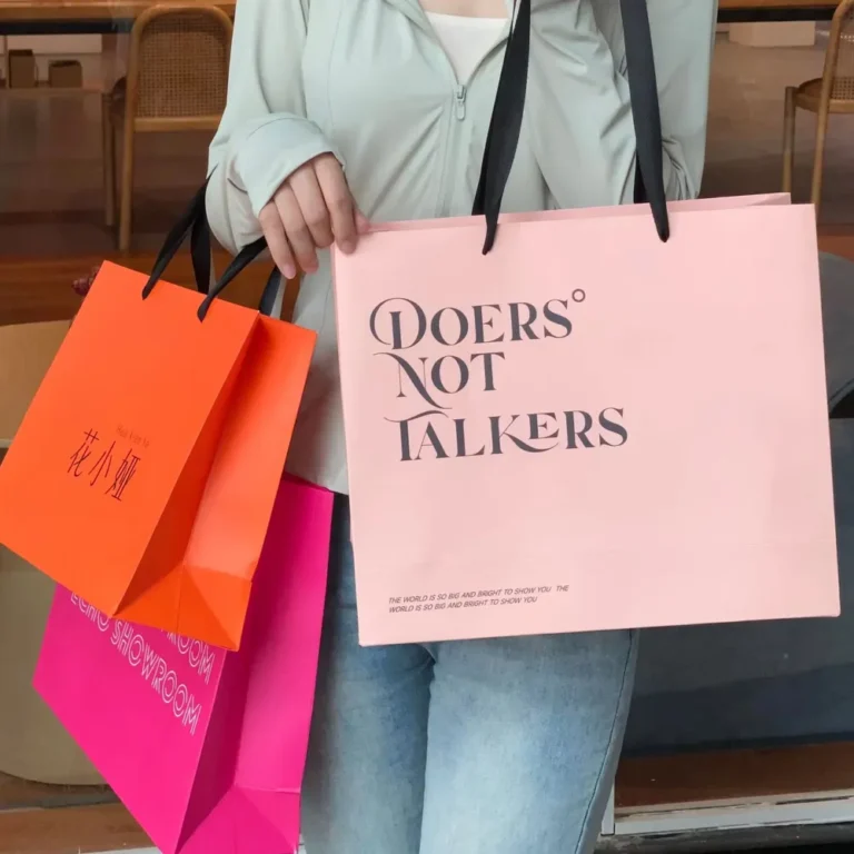Custom paper tote bags