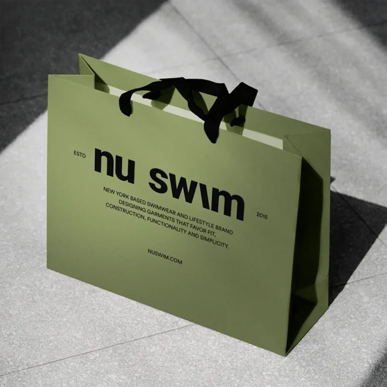 Custom paper tote bags