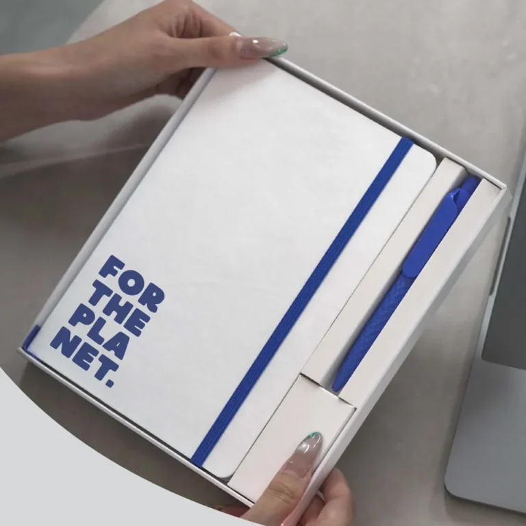 Recycled Paper Notebook & Pen Set Sawg