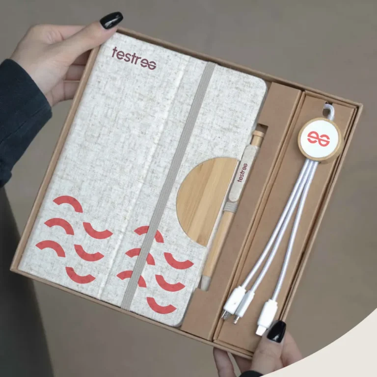 Recycled Paper Notebook & Pen Set Sawg