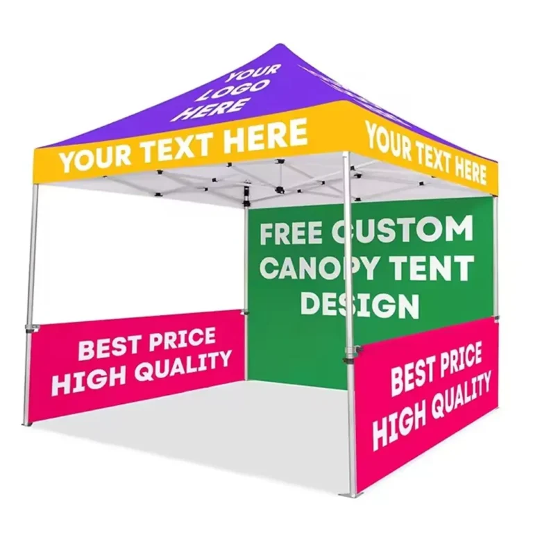 Promotional advertising tent