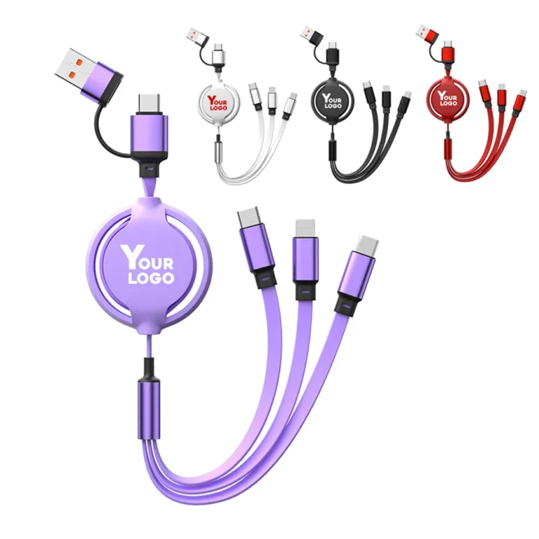 3-in-1 Multi-Charging Cable with Logo