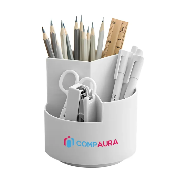 360° Rotating Plastic Desk Organizer