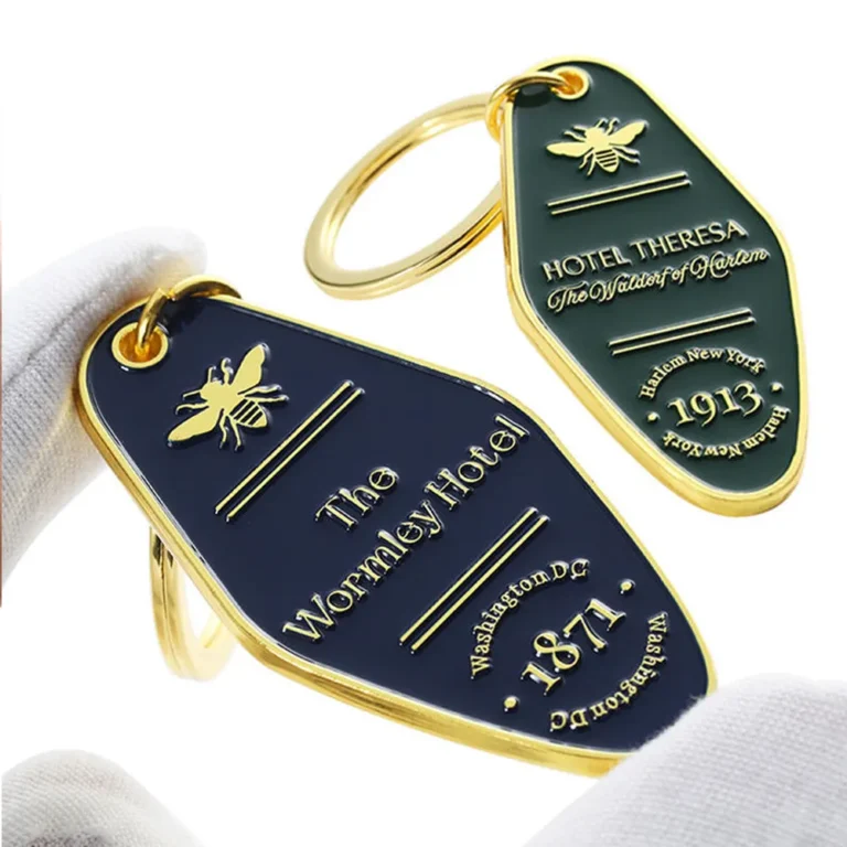 Custom Logo Zinc Alloy Keychain