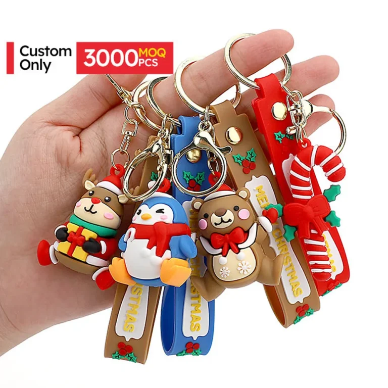 Custom 3D Soft PVC Keychain for Promotions