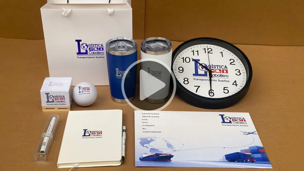branded promotional gift set for corporate events