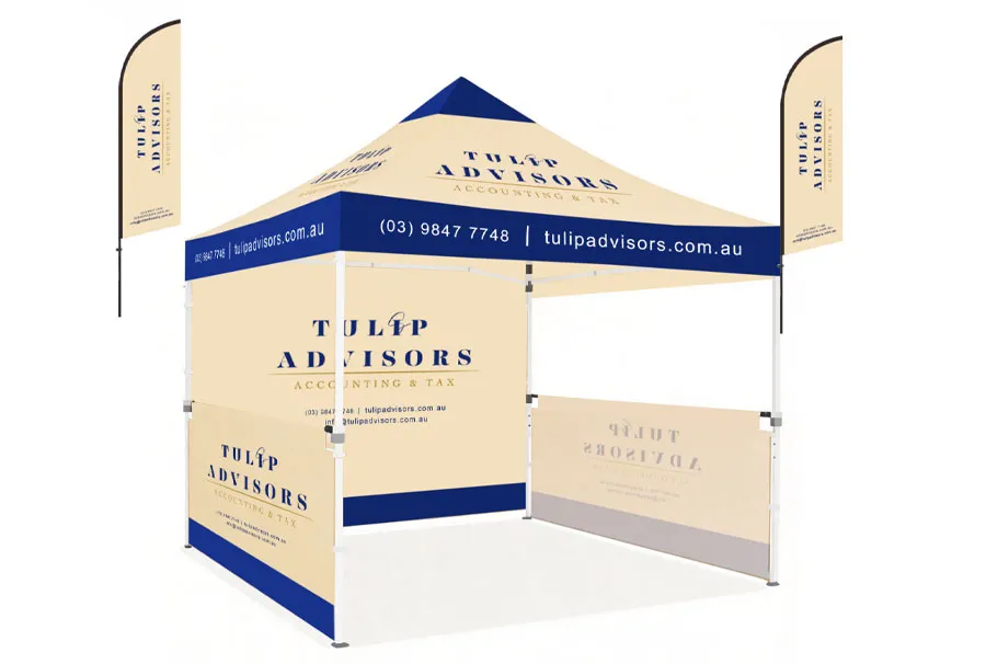 Custom Promotional Canopy Tent with Logo for Corporate Events
