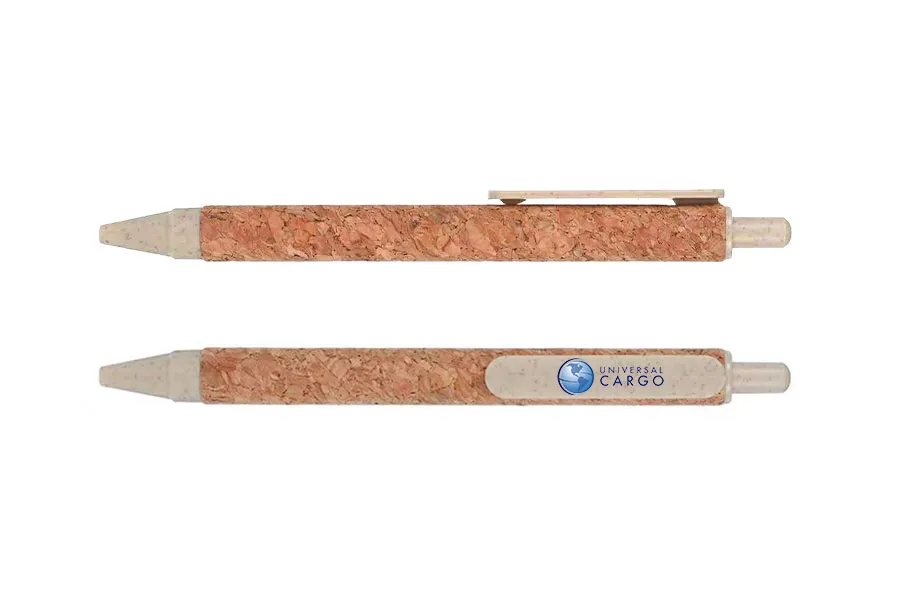 Custom Cork Pen with Logo for Eco-Friendly Promotional Gifts