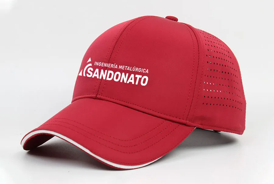 Custom Breathable Baseball Cap with Logo for Promotional Events