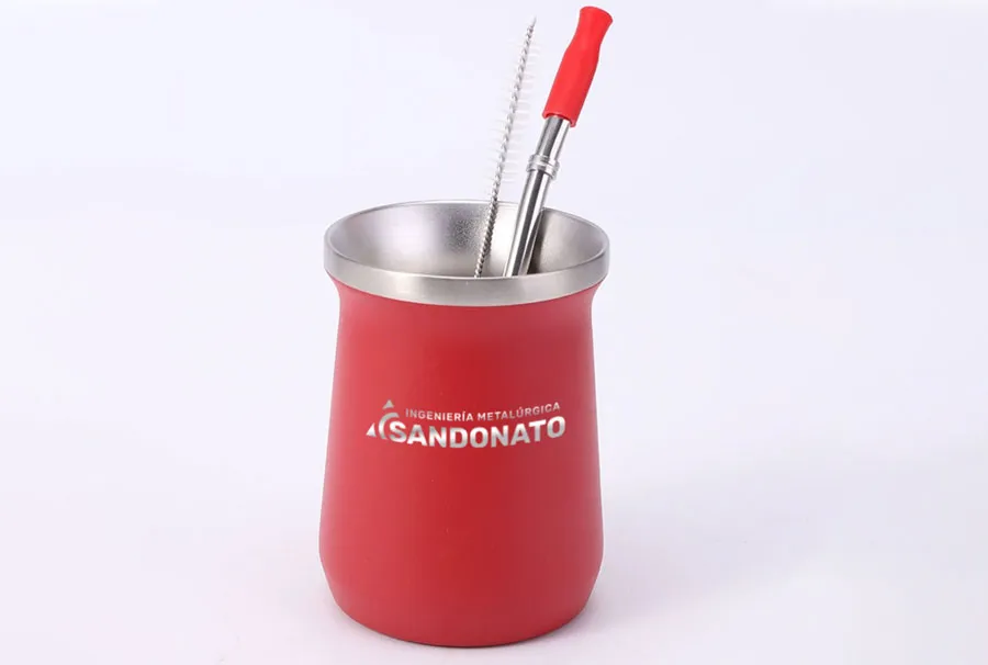 Custom Yerba Mate Cup with Logo for Corporate Promotions