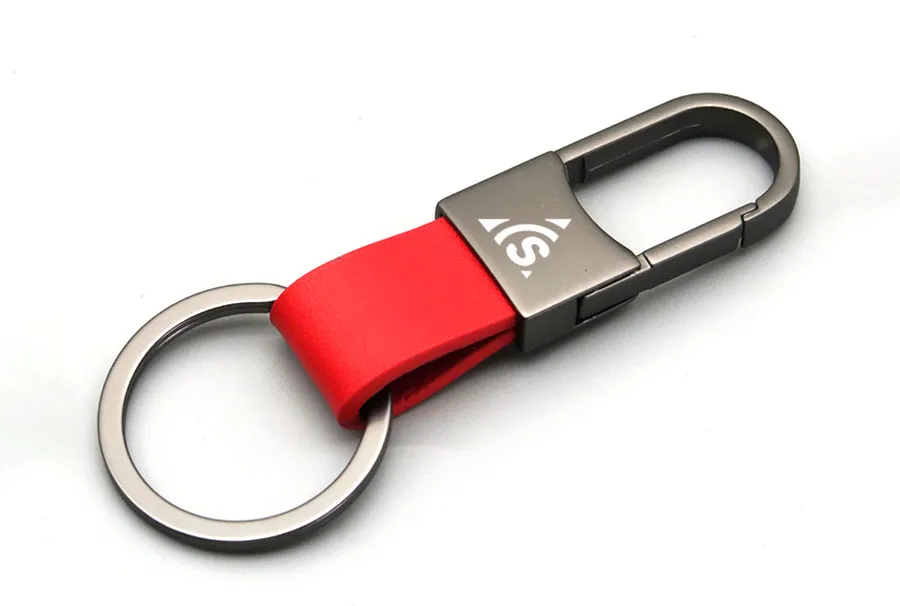 Custom PU Keychain with Logo for Promotional Gifts