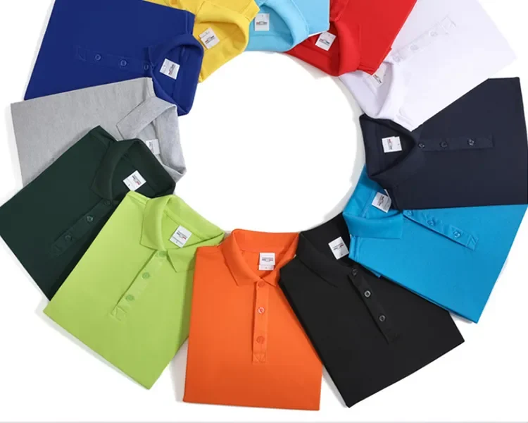 Polo short sleeved custom logo